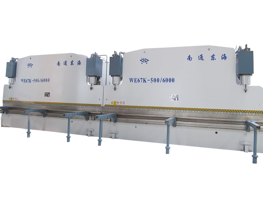 2xWE67K-500T6000 CNC Press Brake in Tandem